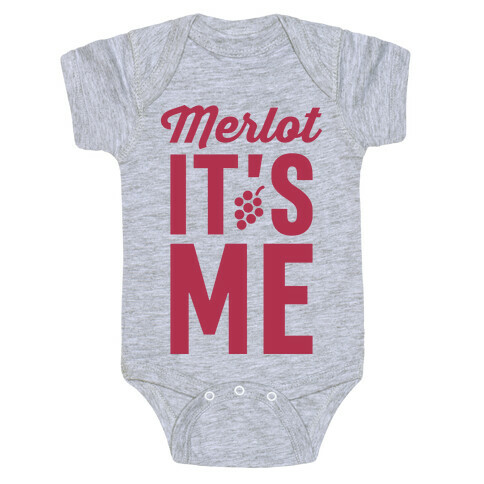 Merlot, It's Me Baby One-Piece