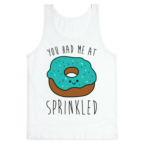 You Had Me At Sprinkled Tank Top