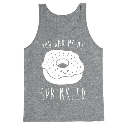 You Had Me At Sprinkled Tank Top