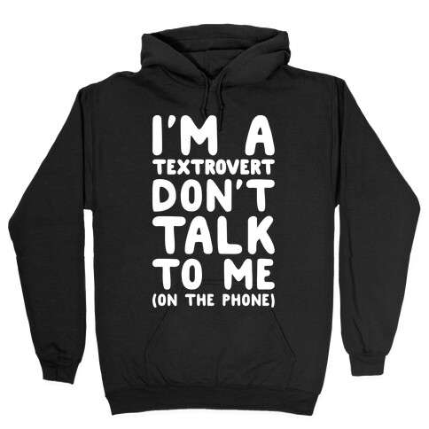 Textrovert Hooded Sweatshirt