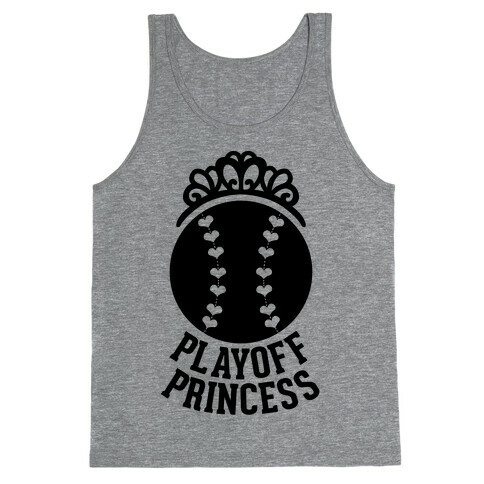 Playoff Princess (Baseball) Tank Top