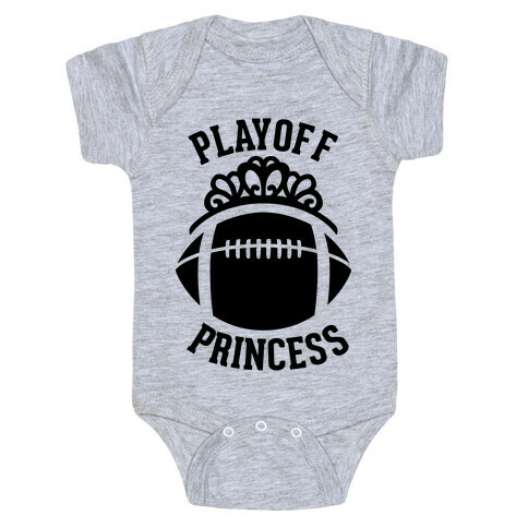 Playoff Princess (Football) Baby One-Piece