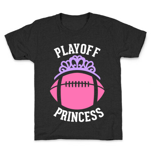 Playoff Princess (Football) Kids T-Shirt