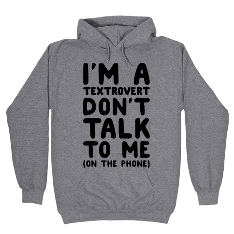 Textrovert Hooded Sweatshirt