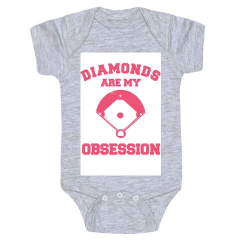 Diamonds are my Obsession Baby One-Piece