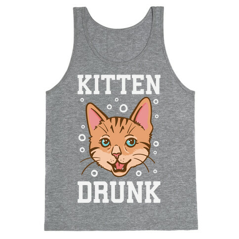 Kitten Drunk Tank Top