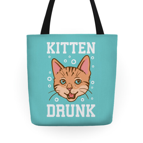 Kitten Drunk Tote