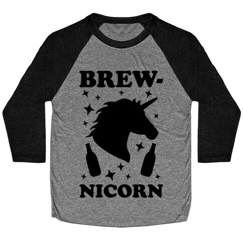 Brew-nicorn Baseball Tee