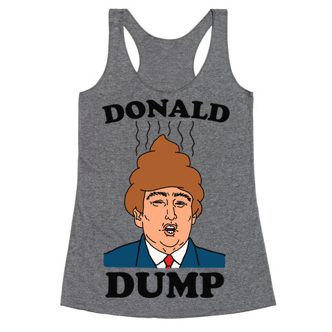 Donald Dump 2016 Racerback Tank Top