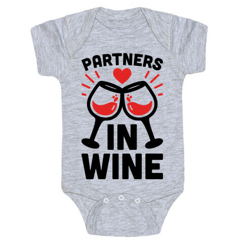 Partners In Wine Baby One-Piece