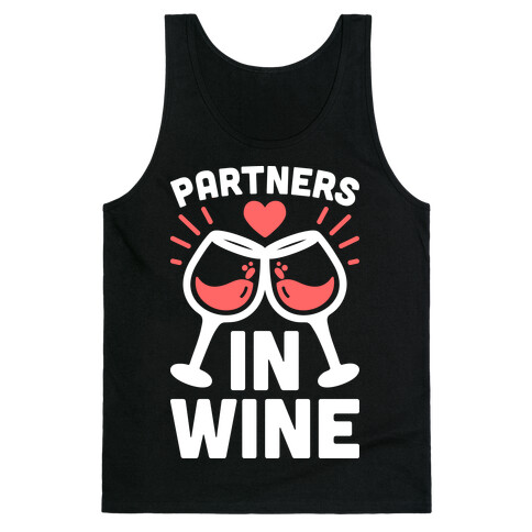 Partners In Wine Tank Top