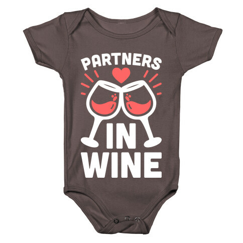 Partners In Wine Baby One-Piece