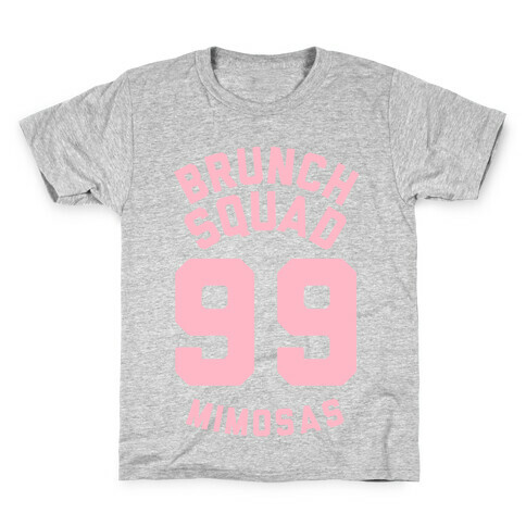 Brunch Squad 99 Mimosas Kids T-Shirt