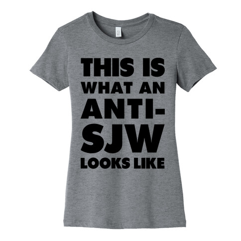 This Is What An Anti-SJW Looks Like Womens T-Shirt