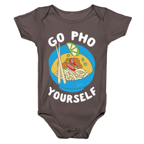 Go Pho Yourself Baby One-Piece