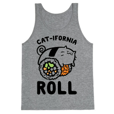 California Cat Roll Tank Top