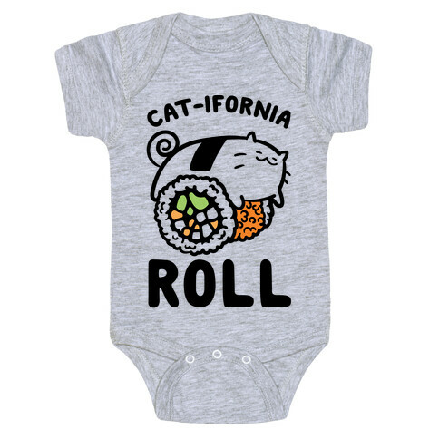California Cat Roll Baby One-Piece