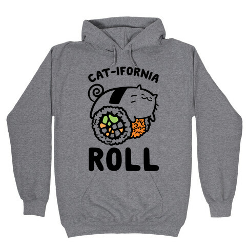 California Cat Roll Hooded Sweatshirt
