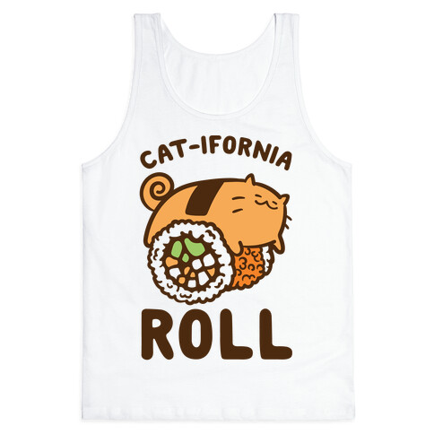 California Cat Roll Tank Top