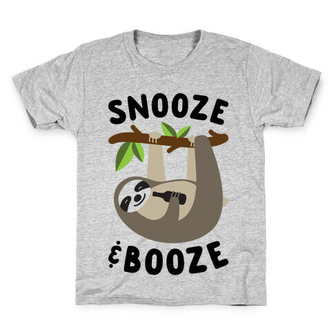 Snooze & Booze Kids T-Shirt