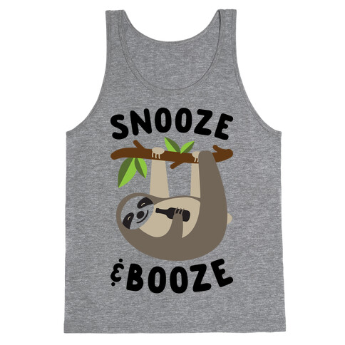 Snooze & Booze Tank Top