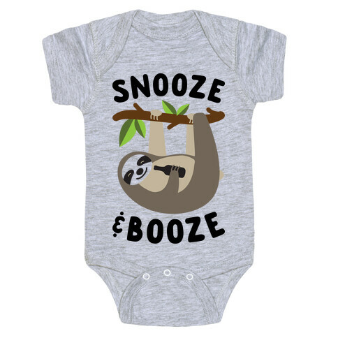 Snooze & Booze Baby One-Piece