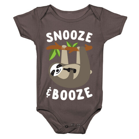 Snooze & Booze Baby One-Piece