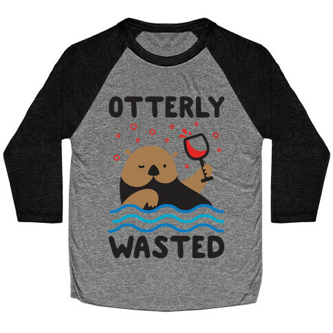 Otterly Wasted Baseball Tee