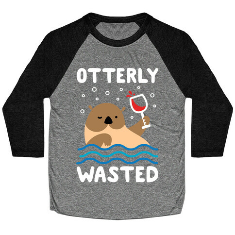 Otterly Wasted Baseball Tee