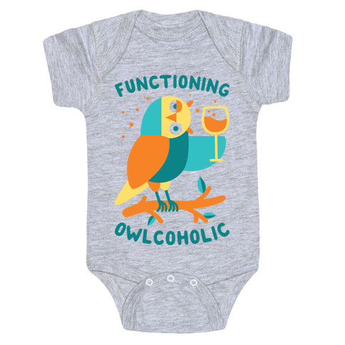 Functioning Owlcoholic Baby One-Piece