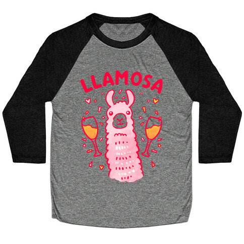 Llamosa Mimosa Baseball Tee