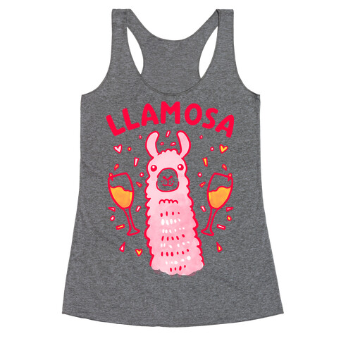 Llamosa Mimosa Racerback Tank Top