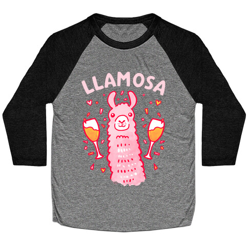 Llamosa Mimosa Baseball Tee