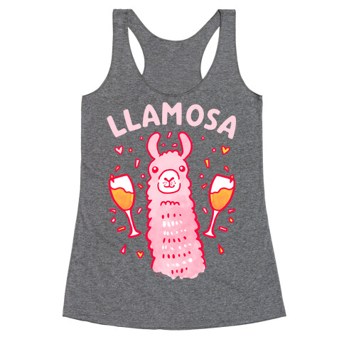 Llamosa Mimosa Racerback Tank Top