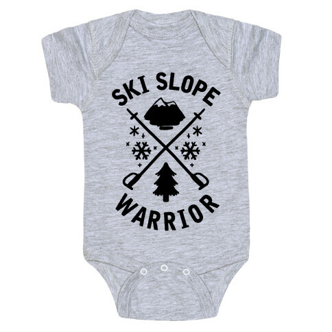 Ski Slope Warrior Baby One-Piece