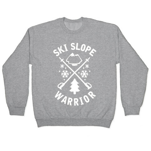 Ski Slope Warrior Pullover