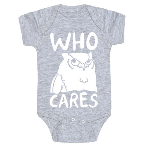 Who Cares Owl Baby One-Piece