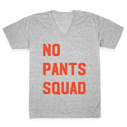 No Pants Squad V-Neck Tee Shirt