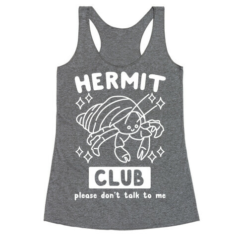 Hermit Club Racerback Tank Top