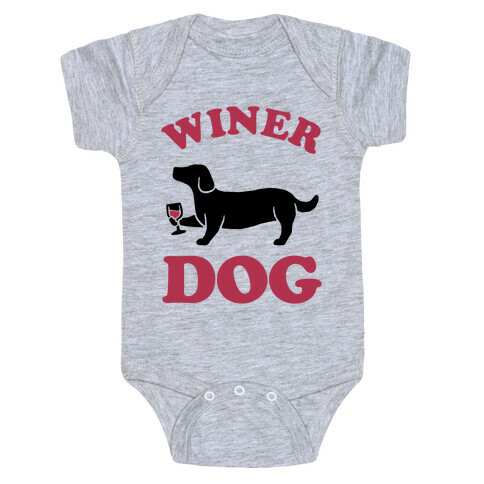 Winer Dog Baby One-Piece