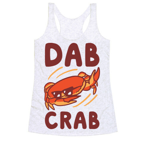 Dab Crab Racerback Tank Top