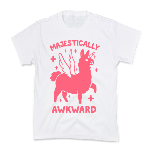 Majestically Awkward Llamicorn Kids T-Shirt