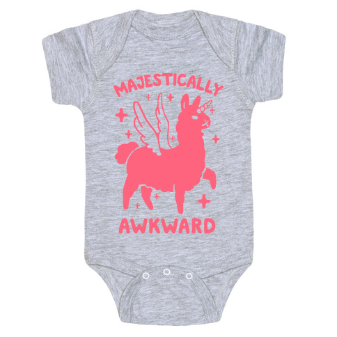 Majestically Awkward Llamicorn Baby One-Piece