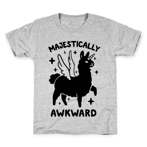 Majestically Awkward Llamicorn Kids T-Shirt