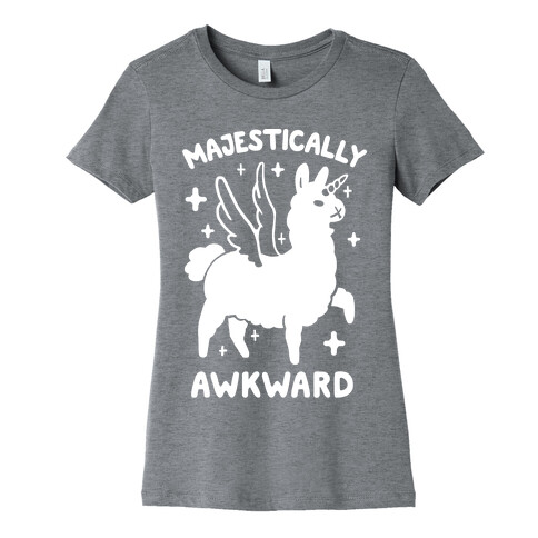 Majestically Awkward Llamicorn Womens T-Shirt