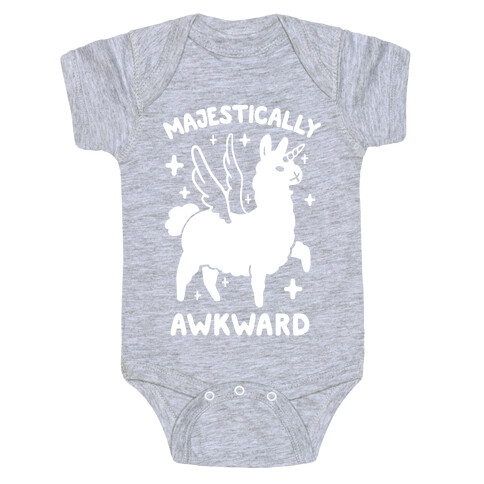 Majestically Awkward Llamicorn Baby One-Piece