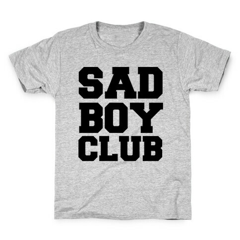 Sad Boy Club Kids T-Shirt