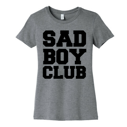 Sad Boy Club Womens T-Shirt