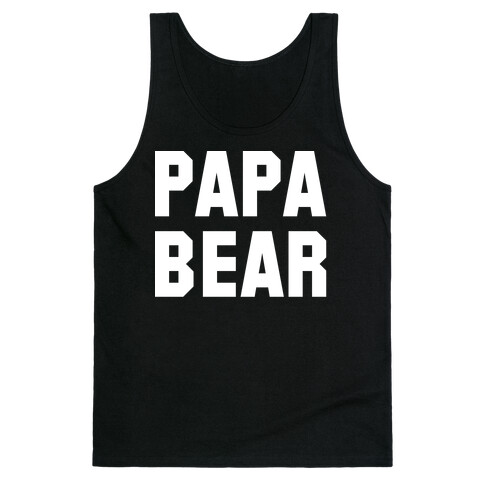 Papa Bear Tank Top