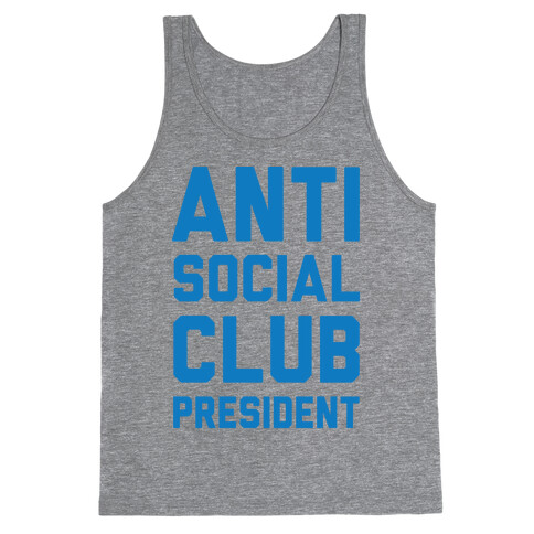 Antisocial Club President Tank Top